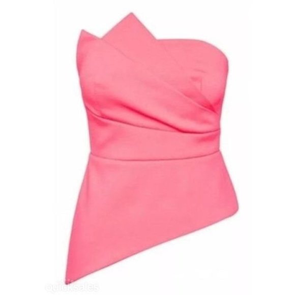 SHEIKE Pink Bustier Strapless Top NWT RRP$129 - Picture 5 of 8